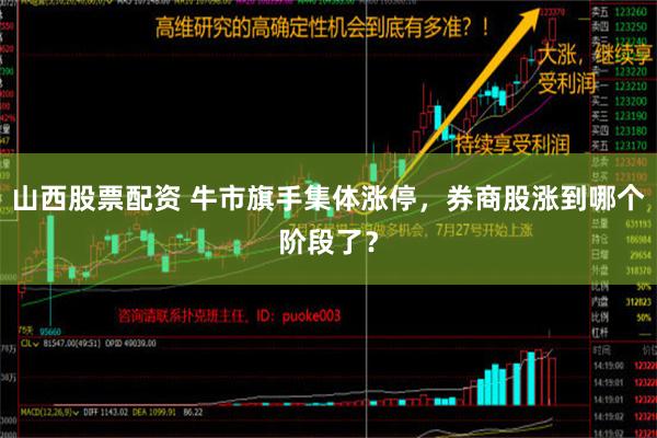 山西股票配资 牛市旗手集体涨停，券商股涨到哪个阶段了？