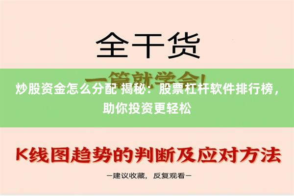 炒股资金怎么分配 揭秘：股票杠杆软件排行榜，助你投资更轻松