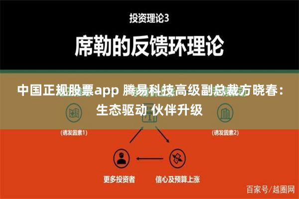 中国正规股票app 腾易科技高级副总裁方晓春：生态驱动 伙伴升级