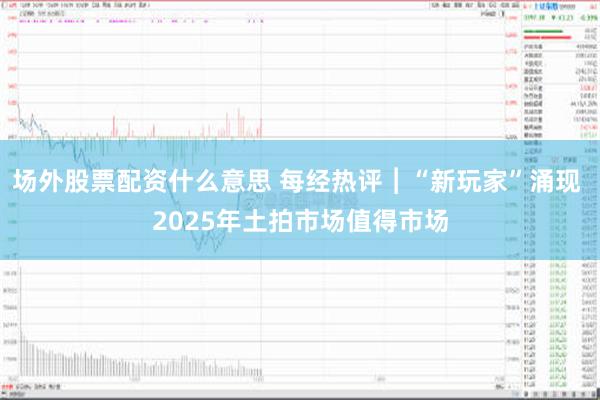 场外股票配资什么意思 每经热评︱“新玩家”涌现 2025年土拍市场值得市场